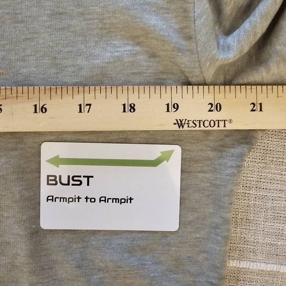 C&C California Small Cotton Blend Football Long Sleeve Tee - Picture 9 of 9